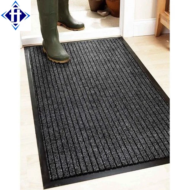 Polyester PVC Backing Front Entrance Door Mat