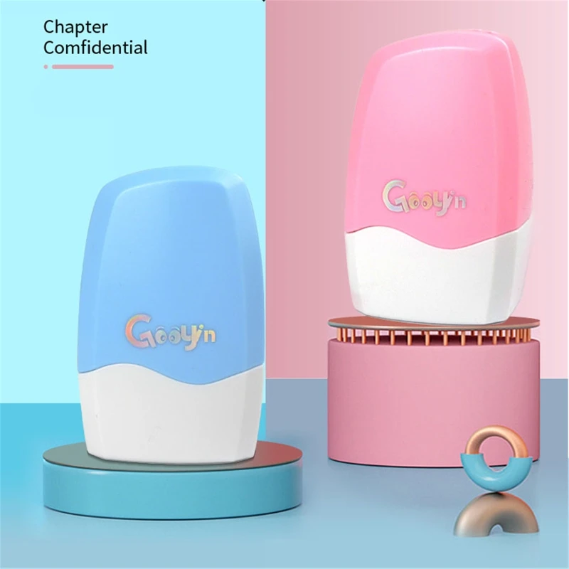 Stamp Seal Roller Theft Protection Code Guard Your ID Confidentiality Package Private Information Confidential Seal