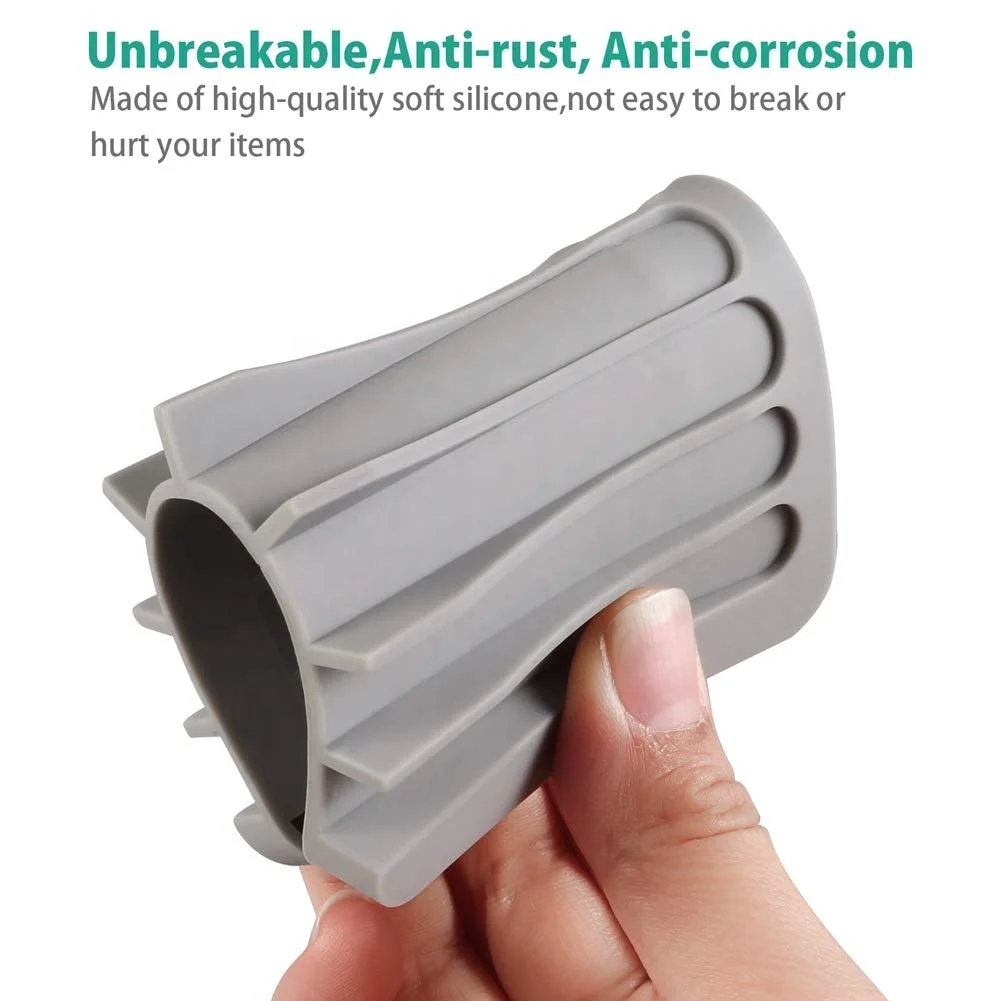 Self Draining Soap Holder, Premium Silicone Soap Dish, Soap Saver for Shower Silicone Sponge Holder for Kitchen Sink