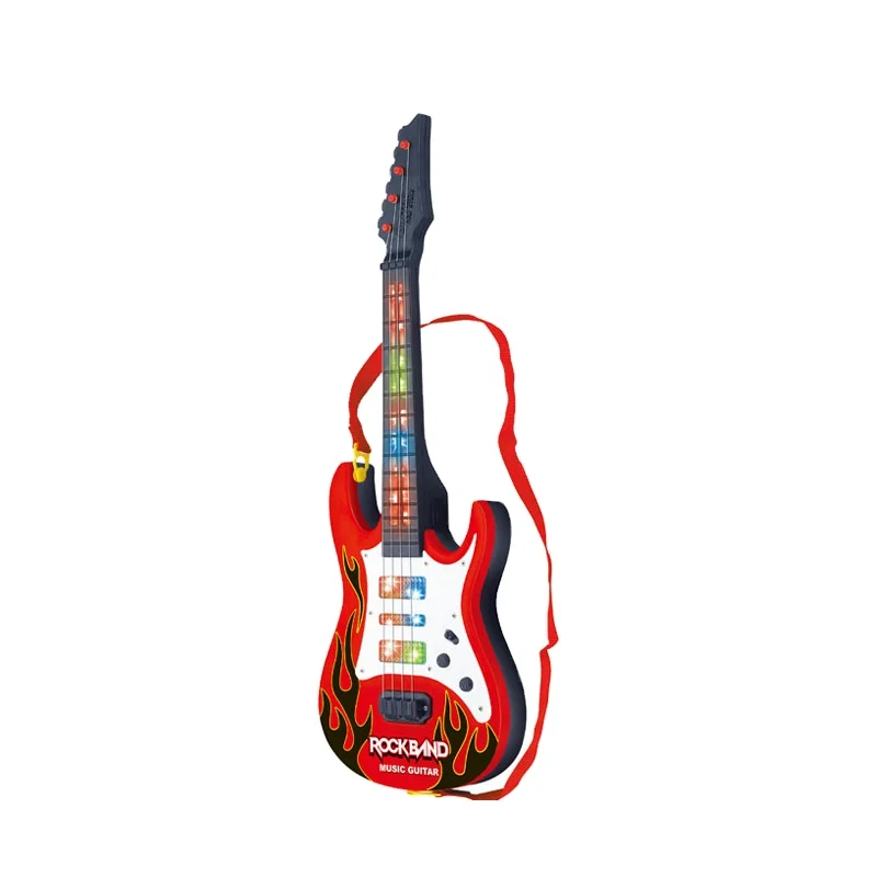 musical toys flashing plastic guitar for kids HN647064