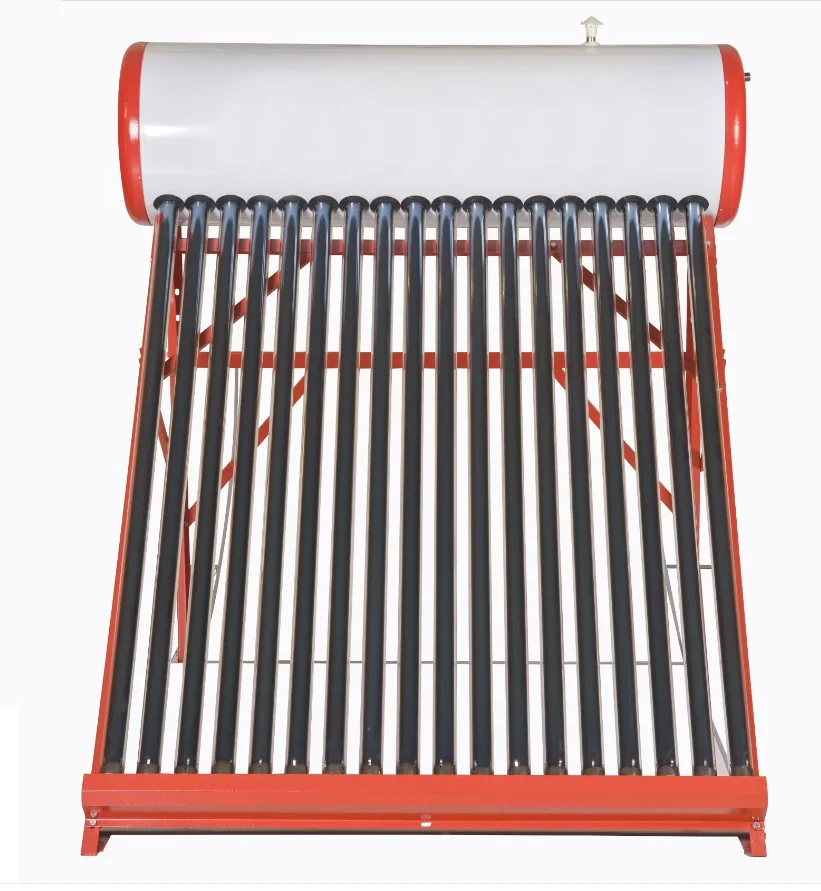 80/100 Litres Capacity Rooftop Solar Powered Hot Water Heater No Pressure Solar Water Heater