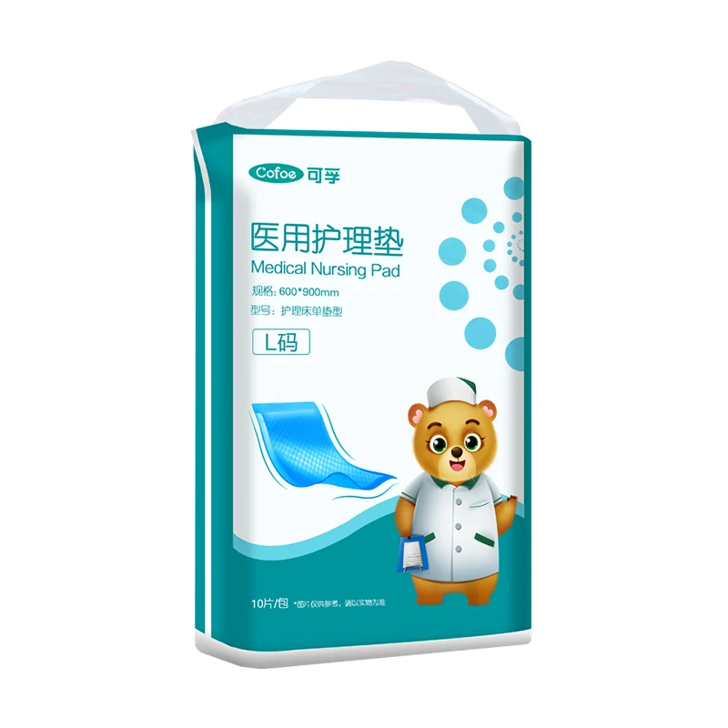 Professional Cofoe Disposable Hospital Incontinence Bed Pads Incontinence Pads Medical Waterproof Urine Pad