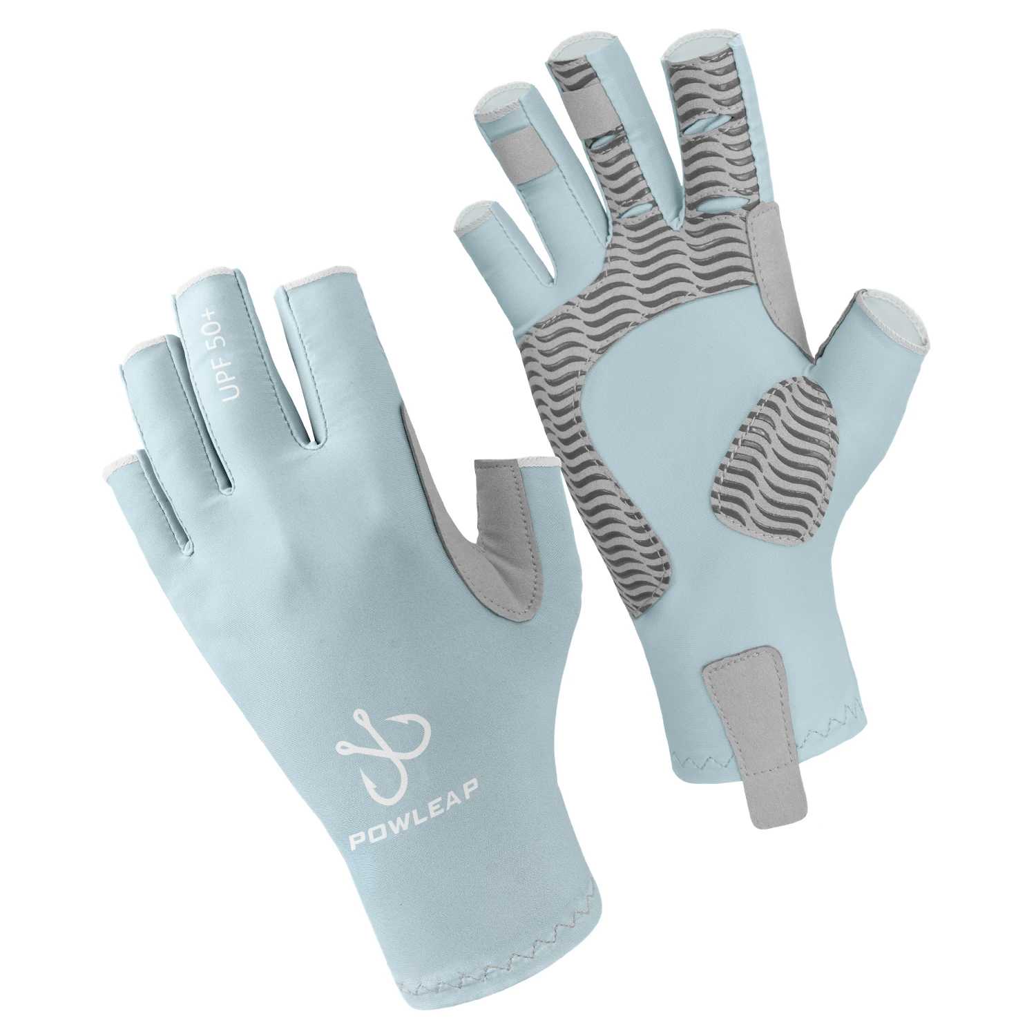 Pro Factory Made Durable Comfortable Fishing Gloves High Finger Quick Dry Casual Sun Gloves For Outdoor Sports