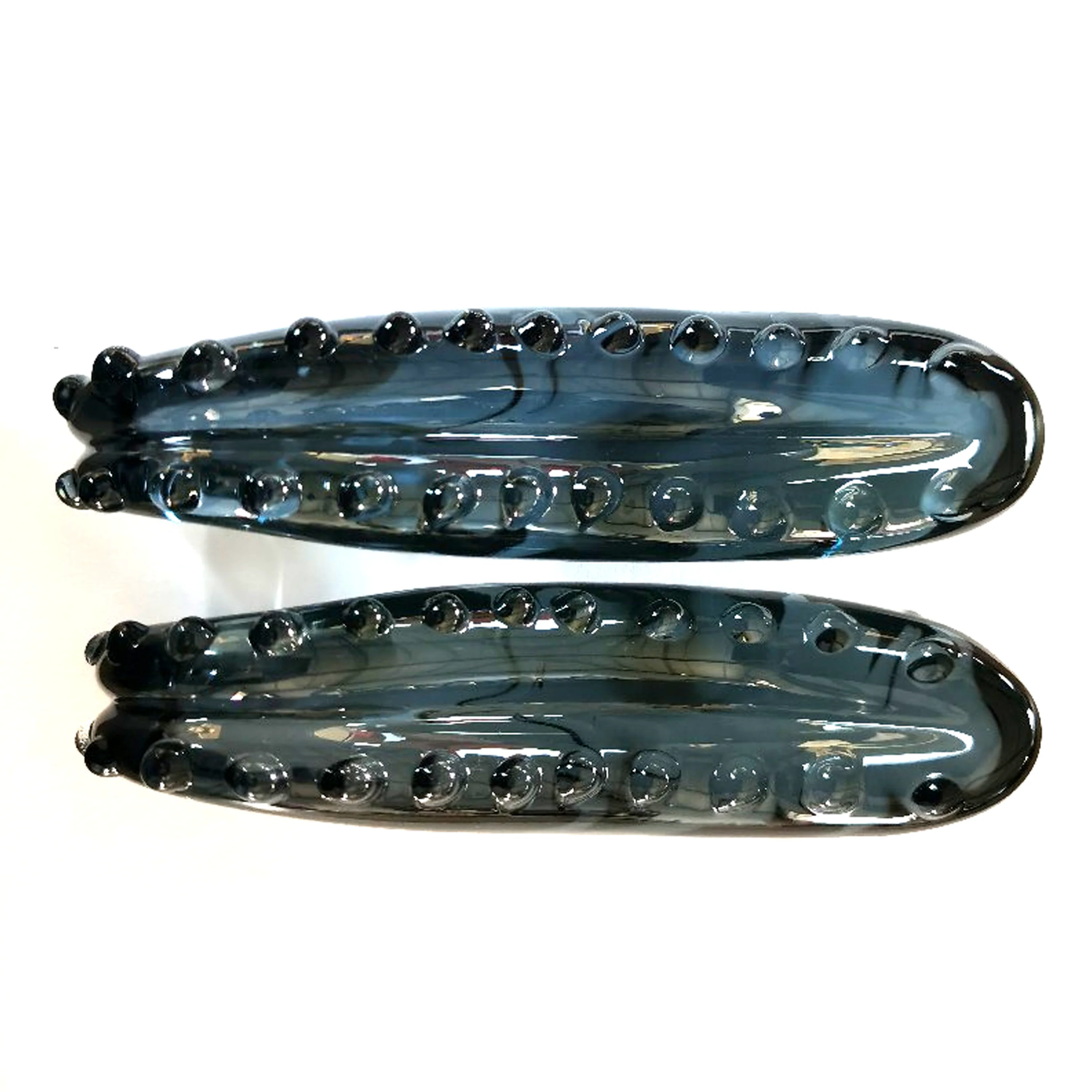 Hippocampus Shape Black Glass Dildo Yoni Pleasure Wand G-Spot Vagina Stimulation Crystal Glass Dildo For Women Black Glass Penis