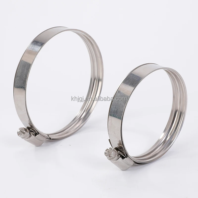 12.7mm/14.2mm band width Installs Easily  with inner ring American Type Hose Clamps