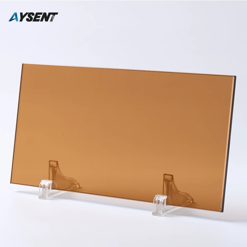 3mm-12mm Tinted Float Glass Sheets Bathroom Window Door Curtain Building Versatile Bronze Green Black Decoration Glass