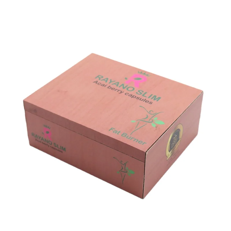 Custom Logo Rectangle Flap Lid Empty Essential Oil Packaging Wooden Gift Box Packaging
