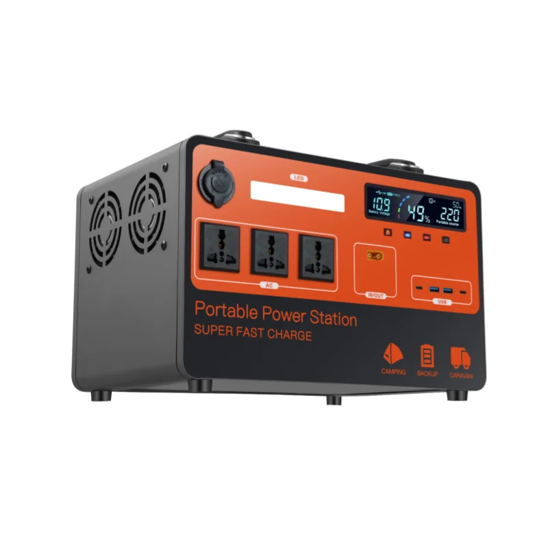 Portable Power Station 1700W 2000W Portable Power bank 2000Wh 2400Wh Solar Power Generator for Camping