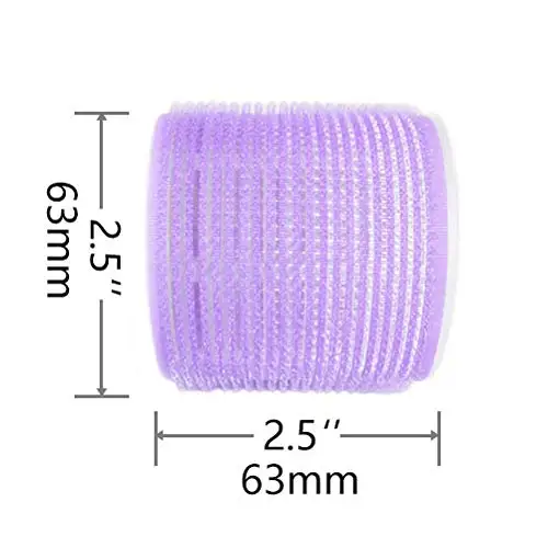 Customize Size Hairdressing Diy Tools 3 Sizes Self Grip Holding Hair Roller Set 9pcs Plastic Big Hair Rollers