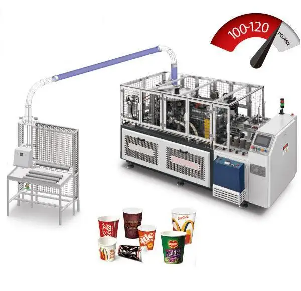 DEBAO-118C  High Speed Intelligent Paper Cup forming Machine Ultrasonic Single Wall Paper Cup Forming Machine