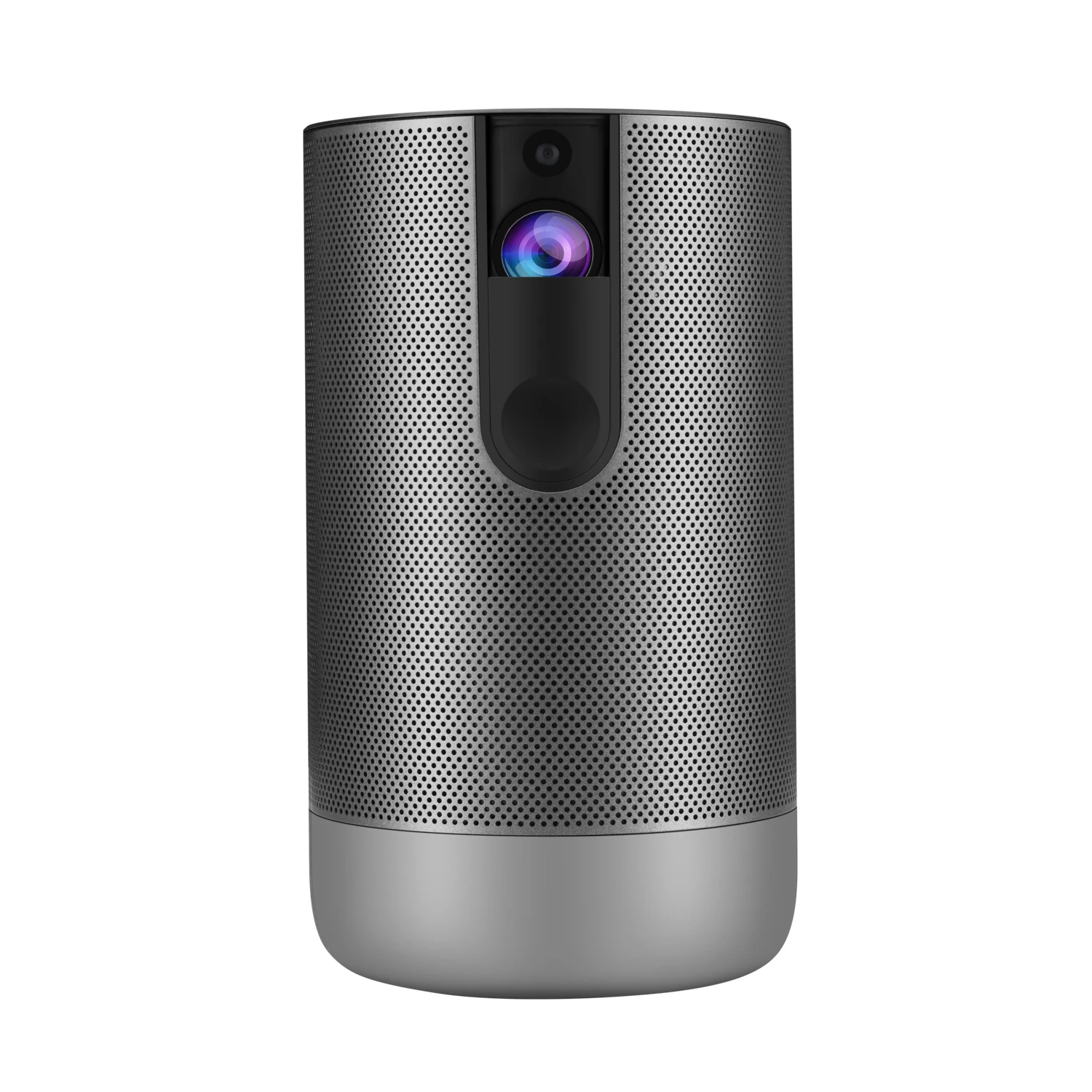 Cylindrical shape D029 DLP mini portable full hd projector smart touch home theater projectors 4k