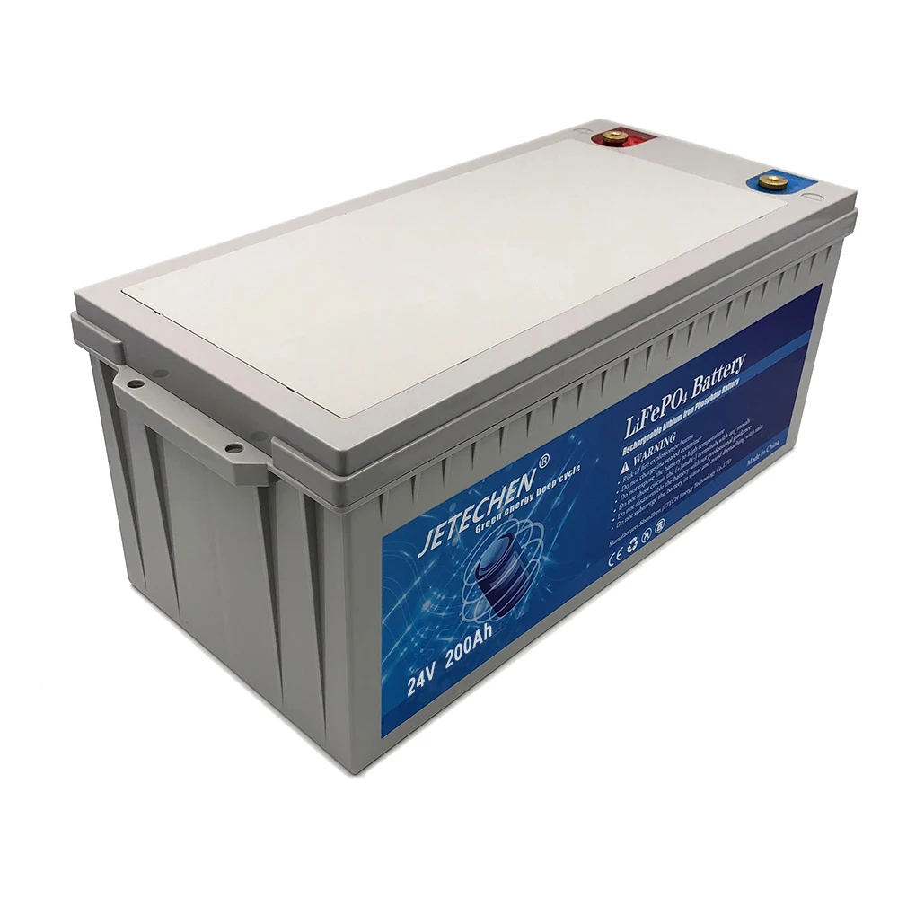 factory outlet lifepo4 24v 200ah emergency storage battery for telecom tower(50ah 100ah)