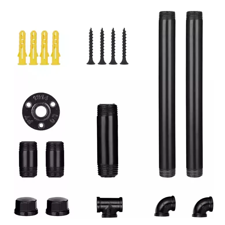 Black Paper Towel Holder Wall Mount Industrial Pipe Toilet Tissue Paper Roll Holder Vintage Rustic Farmhouse Towel Dispenser