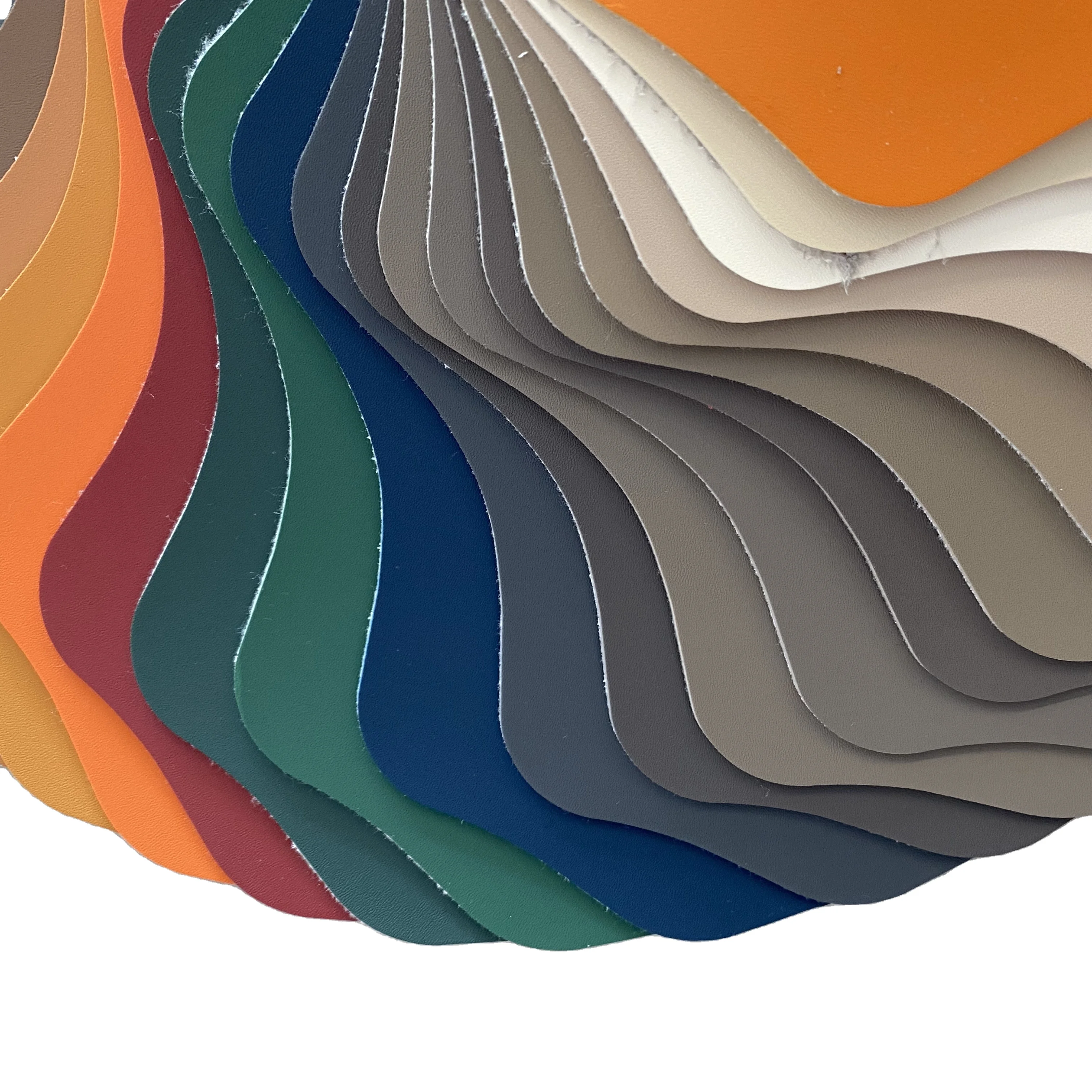 High quantity 1.8mm thickness saddle leather for chair pvc leather for sofa fabric faux leather