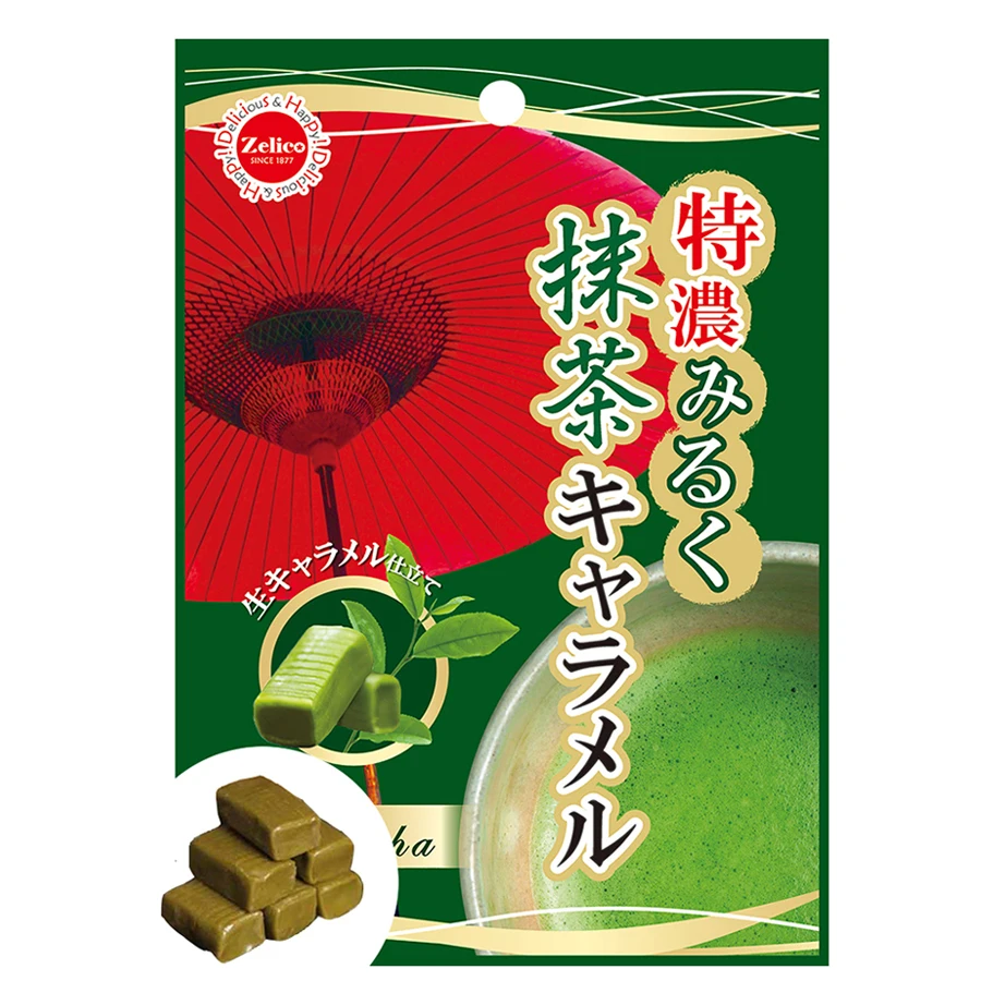 Wholesale Japan smooth delicious matcha sweets gummy candies
