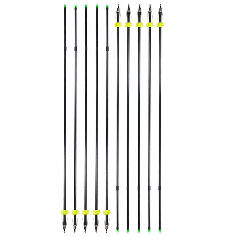 Archery Hunting Bow And Arrow Equipment Fishing Arrow Glass Fiber Shooting And Hunting Accessories