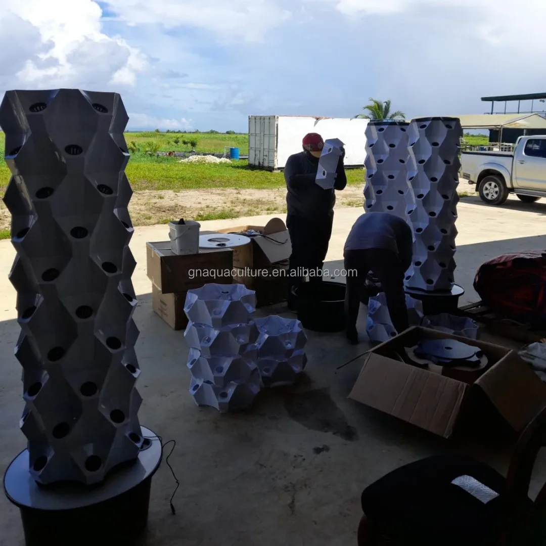 Agriculture Kit Hydroponic Flower Green Tower For Garden Grow towers garden With Led light Tower Kit