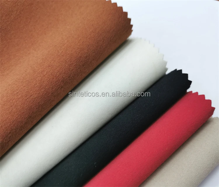 #6A143, PU Synthetic Leather Fluffing Surface for Shoes Lining,  Coating Backing (PU Sinteticos, Cuero Sinteticos Para Forro)