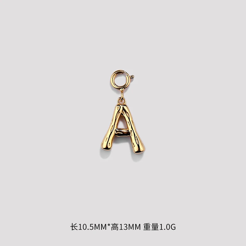 Fashion jewelry 925 sterling silver alphabet pendants & charms toggle clasp pearl necklace women