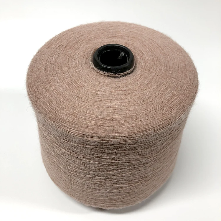 Ne 32/2 MVS Rabbit Hair Like Core Spun Yarn 82% Acrylic 18% PBT use for sweater