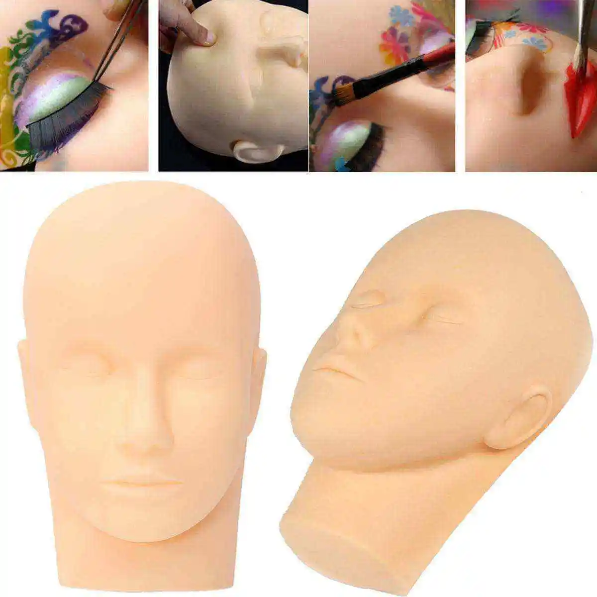 Korea Competitive product High Quality wholesale head mannequin eyelash extension beginner training set