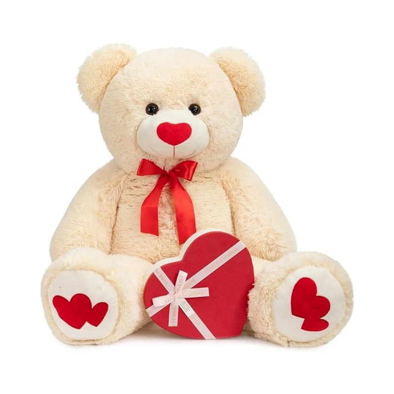 Custom Plush Toy Large Stuffed Animal Toys Plush Bigs Sized Teddy Bears For Holiday Birthday Gifts