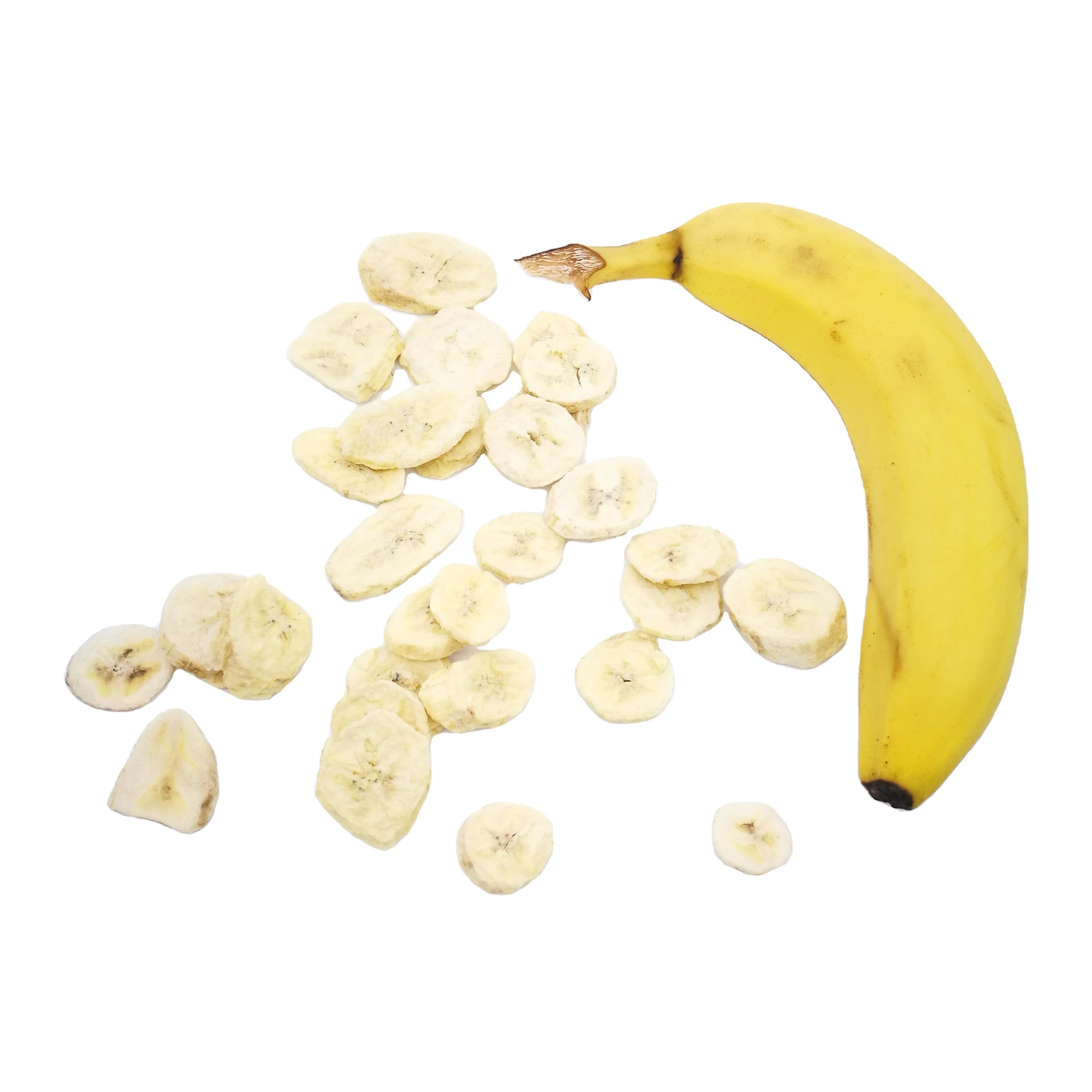  Натуральный Снэк сублимированный нарезанный банан fd замораживания сухого типа