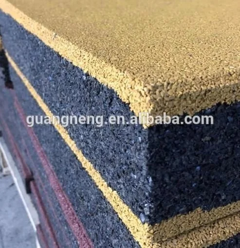 anti slip Walkway Garden square Rubber pavers mat