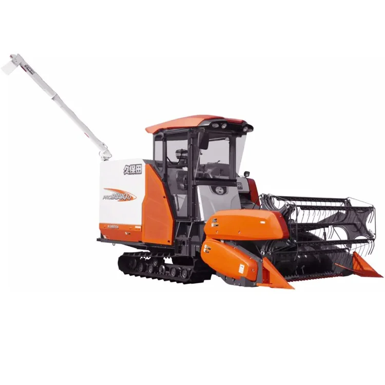 Б/у комбайн для сбора риса kubota 988Q-Q, 100 л, 1400 л, большая емкость, с кабиной, для фермы