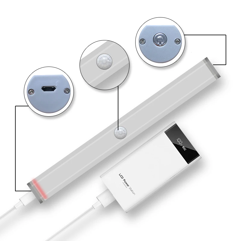 Собственный патент Ip20 KC 48 светодиодов 210 мм 297 мм автоматический светодиодный ночник с датчиком движения светильник для шкафа с датчиком движения ночная лампа
