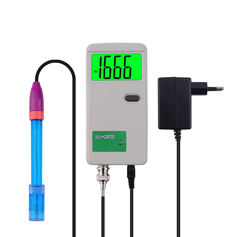 
ORP-3069 Digital ORP Meter High Precision ORP Sensor Meter Online ORP Monitor with LCD Backlight for Water Treatment 