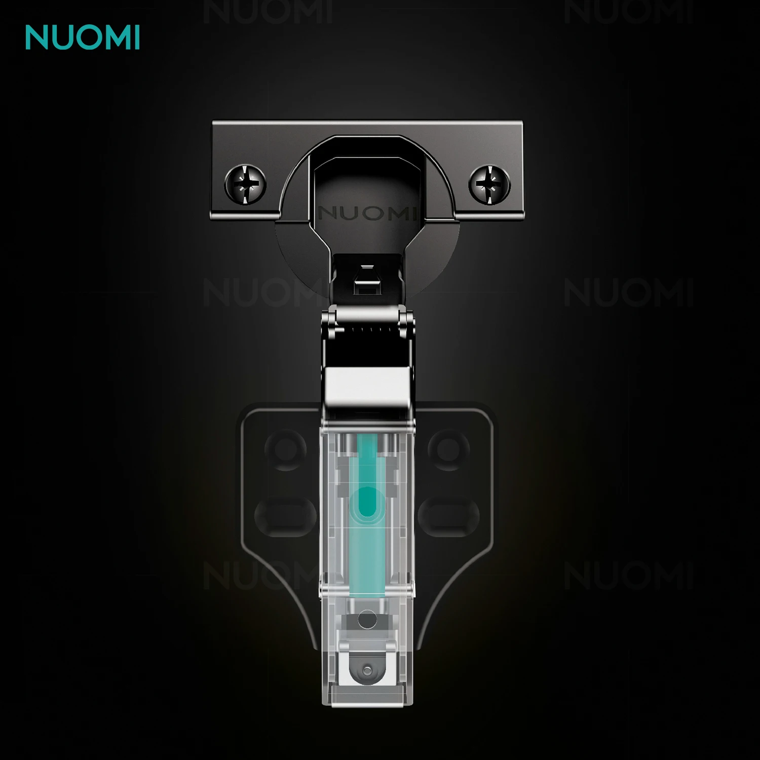 NUOMI Aluminium Door Hinge Soft Close Heavy Duty Hinge Hydraulic Concealed Furniture Hardware Cabinets Hinges