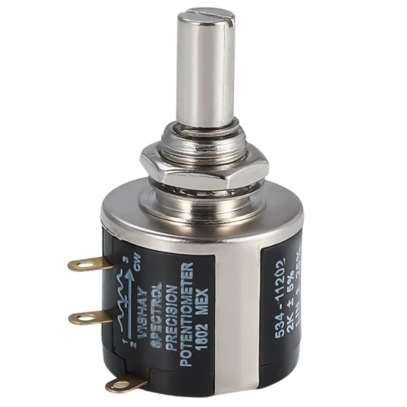534-20K 534-10K 534-5K wirewound potentiometer MOD534 b202 2W 5% 10 turn