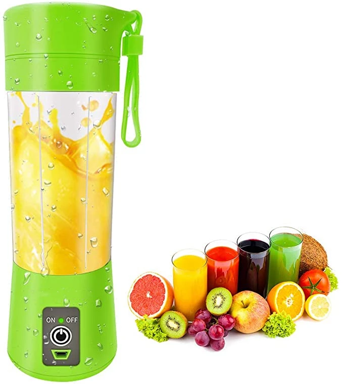 
Mixer Bottle A4 Personal Size Blender Shakes and Smoothies Mini Juice Cup Ice Mixer Blender Portable for Home Office Sports 