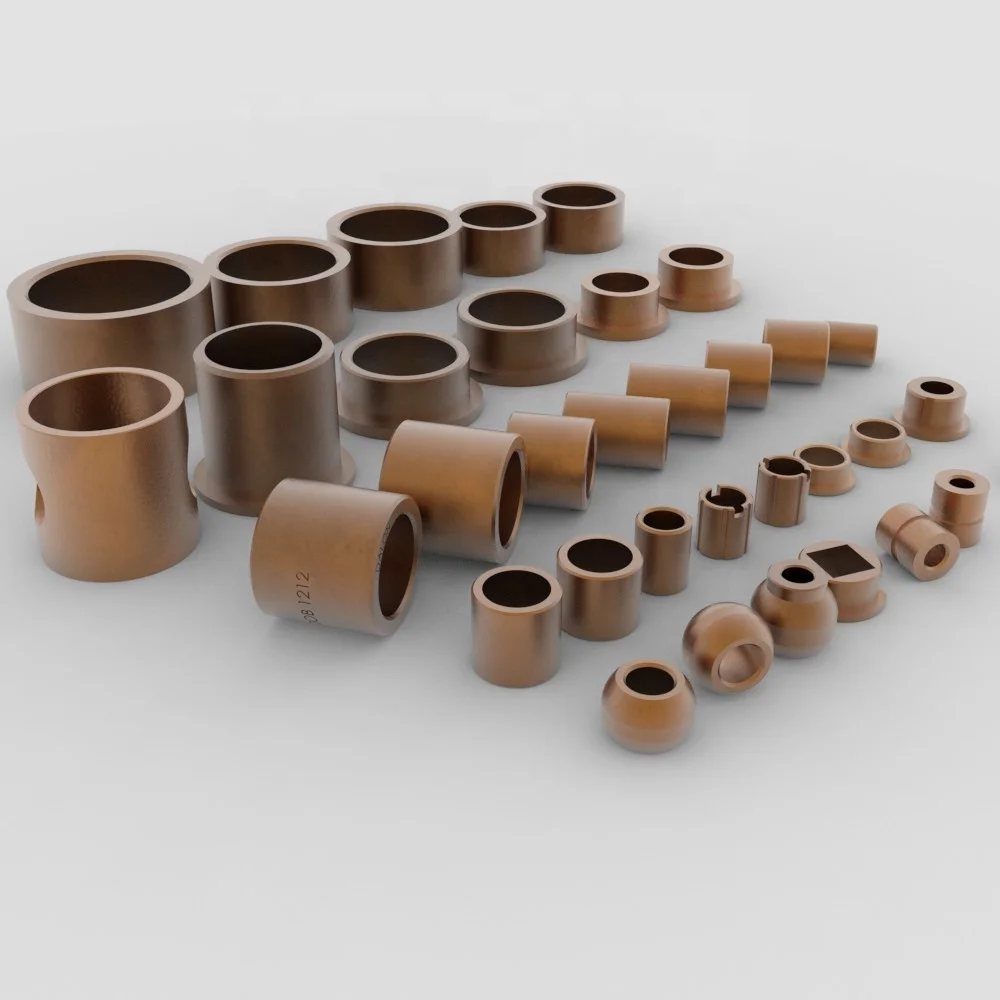 Custom Electric Fan Motor Bronze Flange Flanged Sleeve Bush Bushing