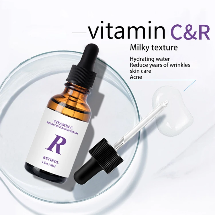 Odm/Oem Whitening Hyaluronic Acid Ha Vitamin C  Retinol Anti Aging Retinolface Collagen Korean Serum