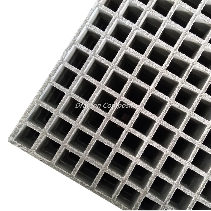 
Molded FRP Fiberglass Industrial Heavy Duty Plastic Flooring Grating 