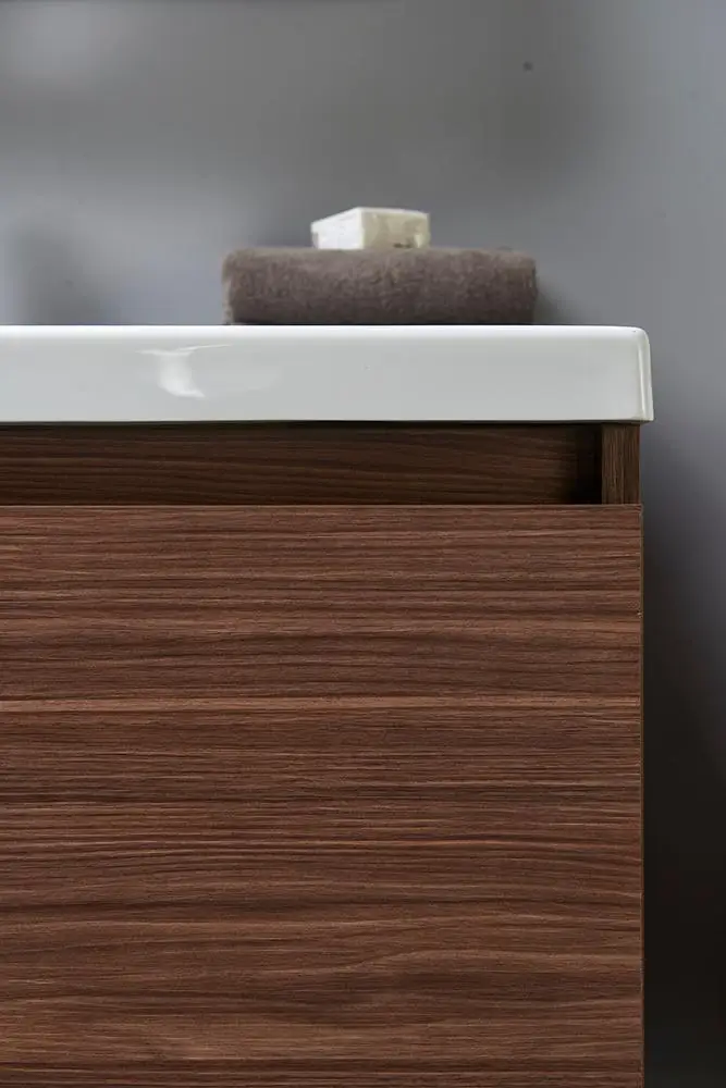 FABIAO mobile bagno Custom New Design Basin Bathroom Vanity Cabinet, Space Saving Bathroom Vanity With Led Mirror