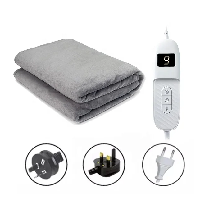 CUSTOM Wearable Electric Heating Heated Pad Throw Blanket for Women Men Home