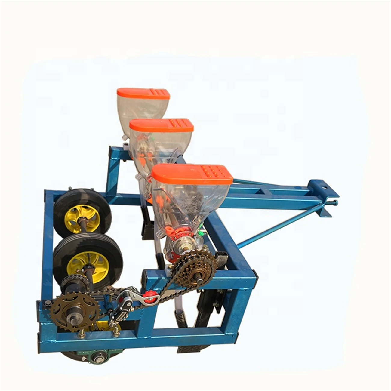 Trail Seeder For Small Walking Tractor