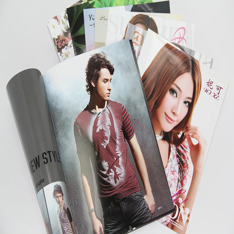 Customized Printing Story Publishing Booklet Magazine Brochures Leaflet Catalog Paper Book Printing