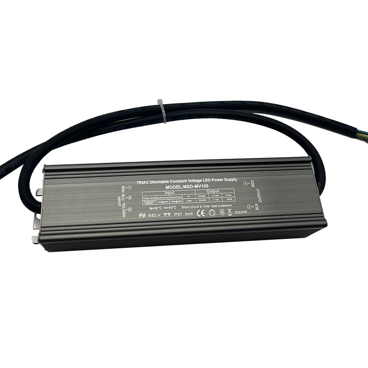 Factory 80W  Constant Voltage IP67 Waterproof 24V Triac Dimmable Led Driver 80W for led strips