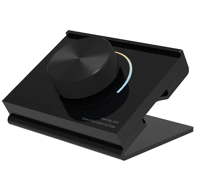 Skydance RK1/RK2/RK3 1 Zone Desk Mount Rotary Panel RF Remote Controller led dimmer switch for DIM/CCT/RBG led controller KNX