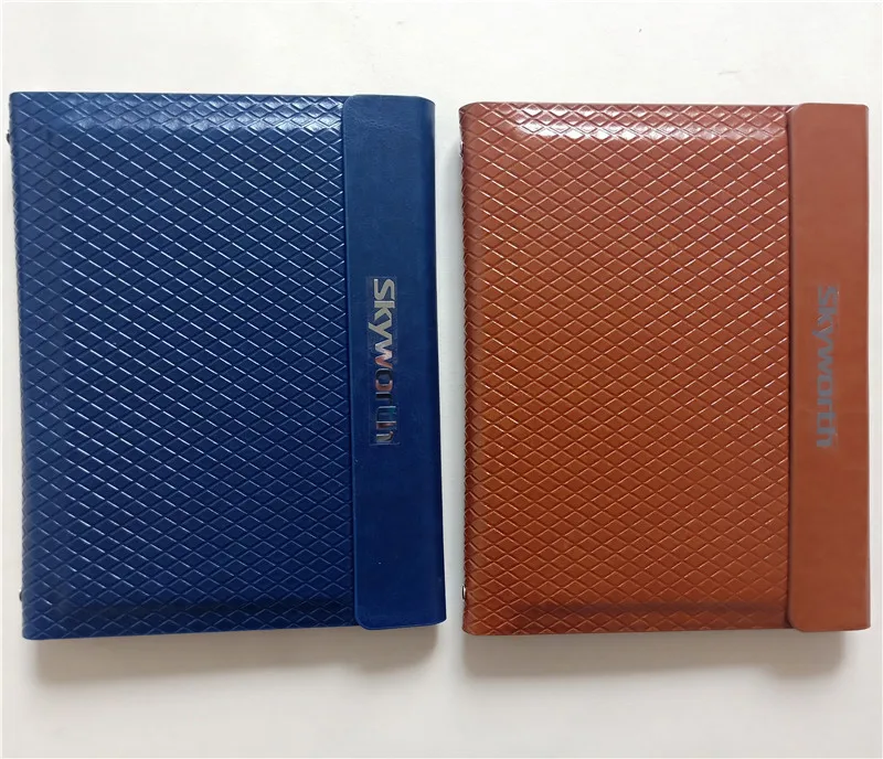 
2020 high quality corporate professional saffiano pu leather planner organizer with magnetic closure 