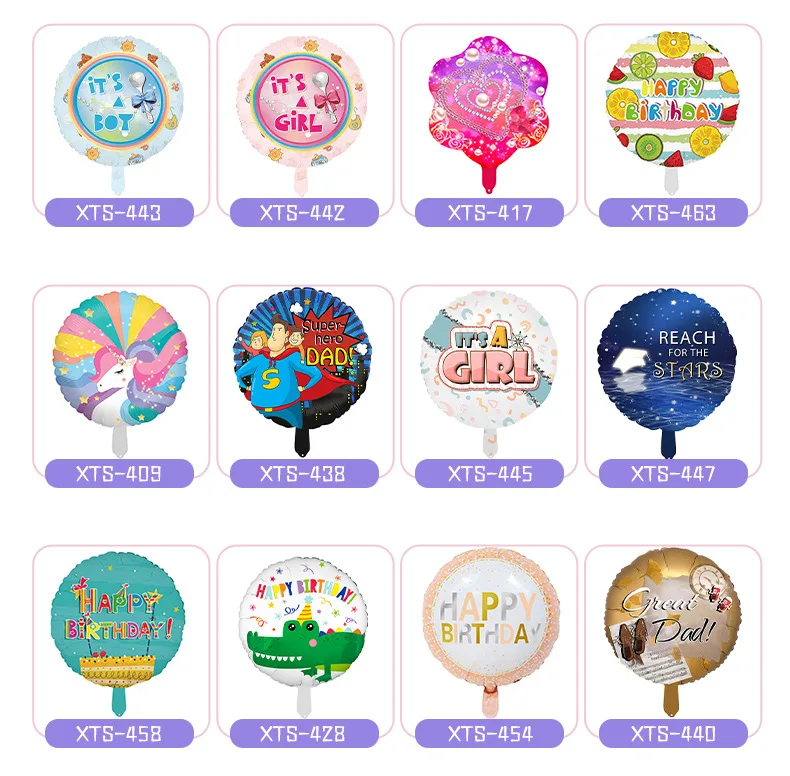 balloon vender 18 inch round aluminum film balloon wedding room birthday party decoration manufacturers wholesale balloons
