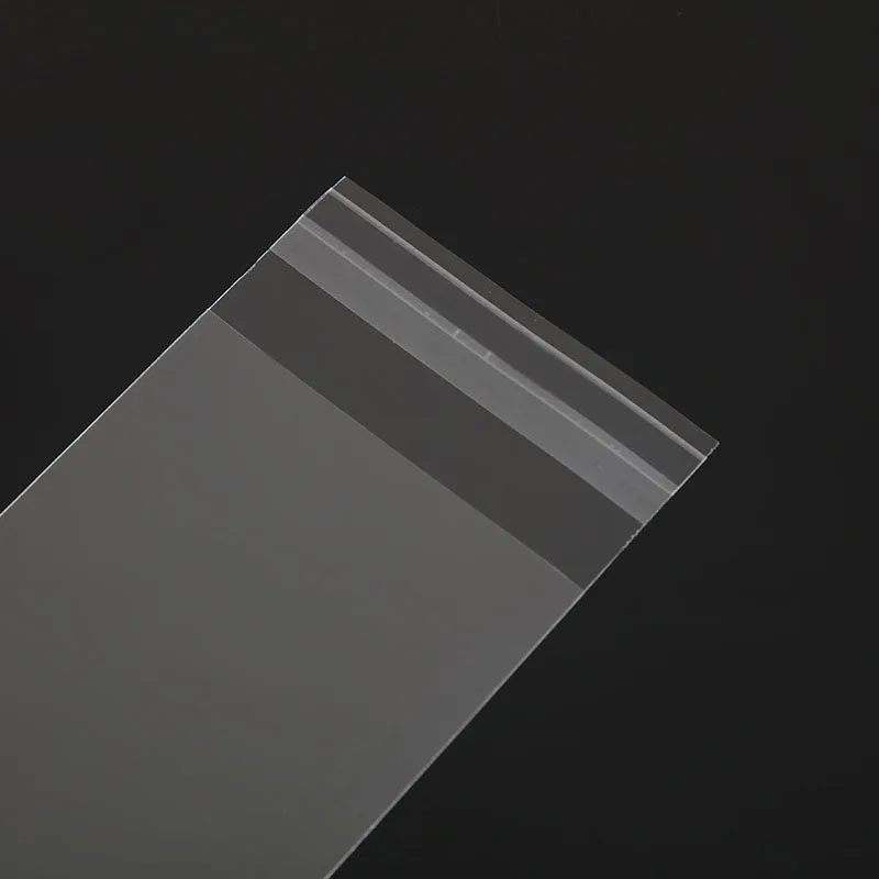 2.76inch 7cm crystal clear packaging bag with hanging holes