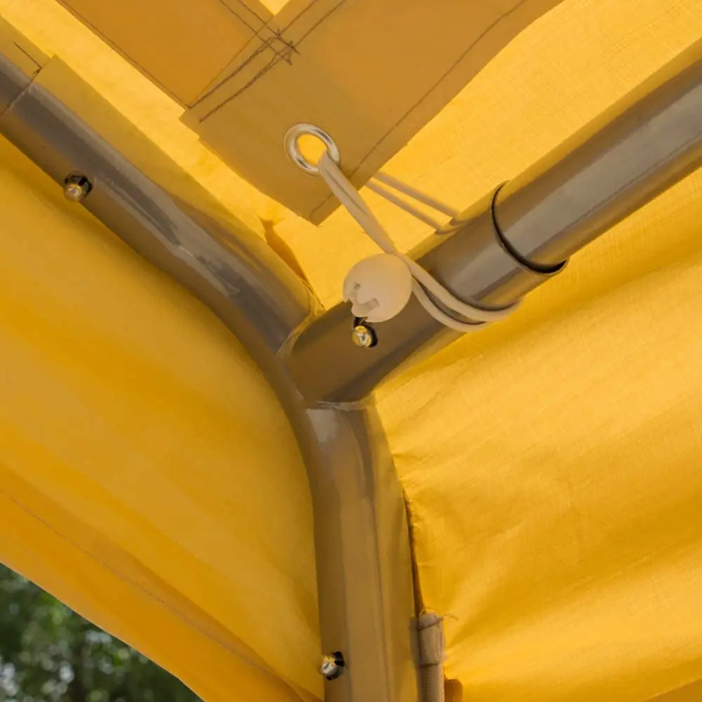 Carport Frame Tent Party Tent Waterproof Portable High Performance Car Roof with Large Space Garden Storage Shed