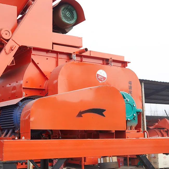 forced manganese js concrete mixer self loader electric commercial cement mixer 240v backhoe bucket concrete mixer