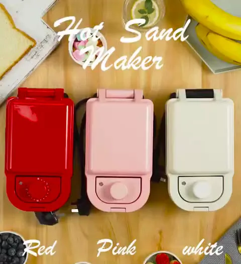 ZY39 2022 Wholesale Kitchen Household Breakfast Waffle Sandwich Maker Toast Bread Maker