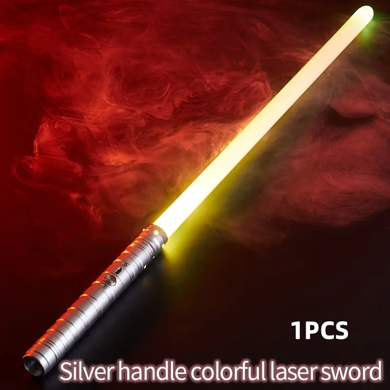 Warwolf 1pc 15 Colors Light-up Toys Metal Lightsaber Hilt Lgt Lightsaber with Neopixel